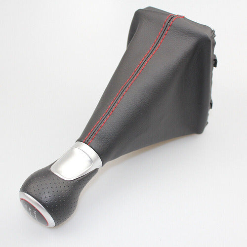 Importados Racing Leather Gear Shift Knob Cover - Audi A3 8P A4 S4 1