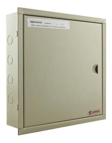 Gabexel Lightweight Metal Cabinet IP20 for 30 Modules Beige 0