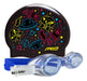 Origami Kids Swimming Kit: Goggles and Speed Printed Cap 130