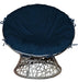 TORUTA Papasan Cushion Cover 55" D - Navy Blue 600D Cushion 0