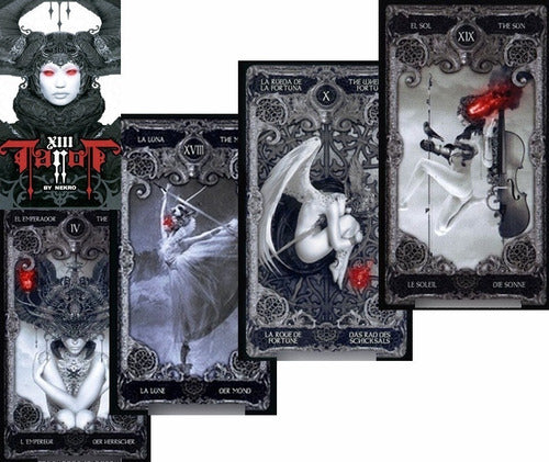 XIII by Nekro (Book + Cards) Tarot - Lo Scarabeo 1