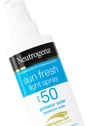 Neutrogena Sun Fresh Light Spray Protector Solar Fps 50 6c 1