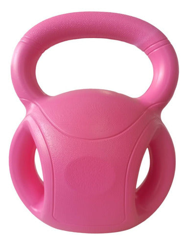 Set Russian Kettlebell With Side Handle 4kg+8kg+12kg PVC 770 Store 18