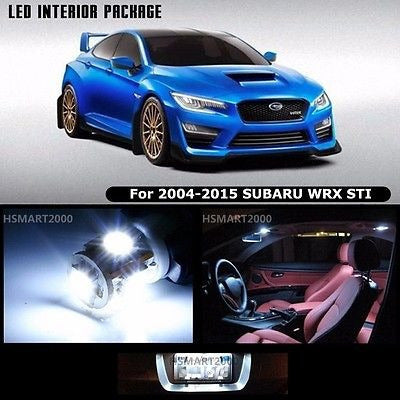 8pcs Cool Blanco Led Bombillas Interior Paquete Kit Para 200 1