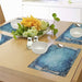 Lunarable Winter Place Mats Conjunto De 4 Diversos Tipos De 3