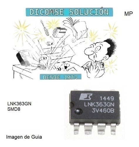 Lnk363gn  Lnk363  Energy  Efficient Low Power Smd8 1