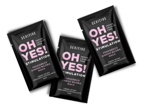 Sexitive Oh Yes! Pack X5 Orgasmic Stimulating Cream 1