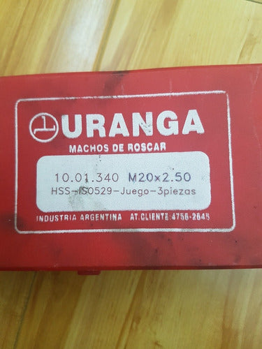 Uranga, Machos De Acero Rápido Para Roscar. ( 12x 1,50) 1