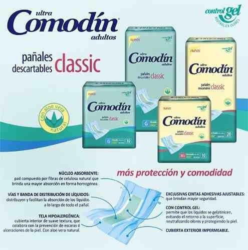 Comodín Extra Large Adult Rectangular Diaper X 80 Units 7