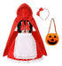 VIYORSHOP Red Riding Hood Costume for Girls 0