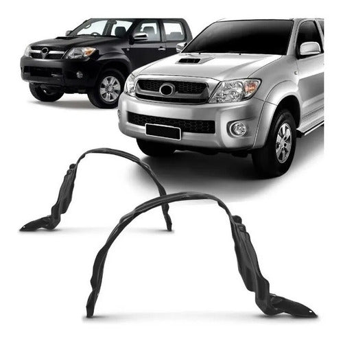 Kit X2 Guardaplast Delante Pasarueda Toyota Hilux 2005 /2011 1