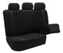 FH Group Cosmopolitan Flat Fabric Seat Covers 3