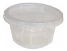 Pote Transparente C/ Tapa Para Micro 250 Ml - 450 Unidades. 0