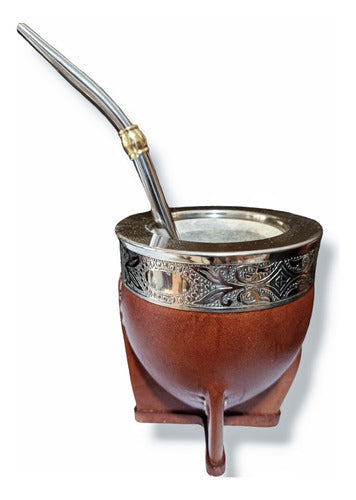 Imperial Mate with Alpaca Trim and Loro Spout Straw 22