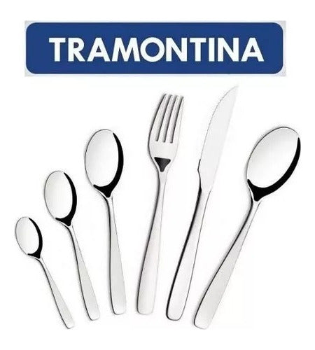 Tramontina Set 24 Cubiertos Cuchillo Asado Cosmos 1