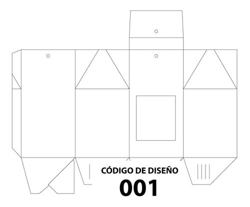 Caja Porta Mermeladas - Blanca X 50u 1