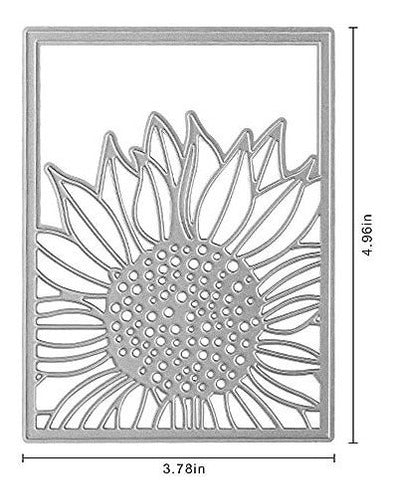 Hying Metal Sunflower Frame Cutting Dies 5