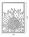 Hying Metal Sunflower Frame Cutting Dies 5