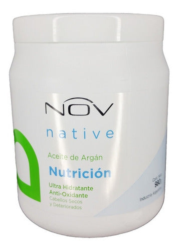 Crema Nutrición Aceite De Argán  Nov Native 980gr X2 1