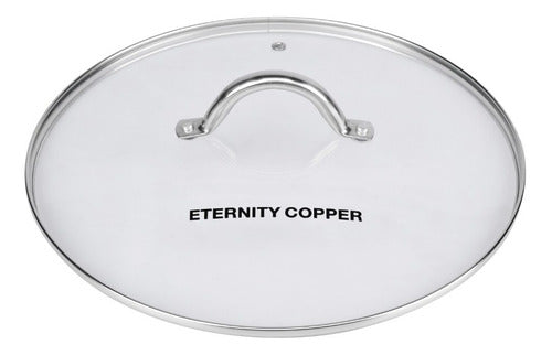 Eternity Copper Skillets Set of 3 5