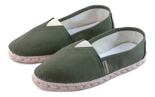 Pampero Reinforced Espadrille with Rubber Sole Simil Jute 36 to 45 7