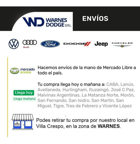 Volkswagen Deposito De Agua Fox Suran Trend Voyage Original 4