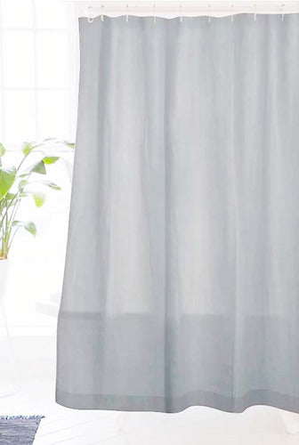 Heavy Tusor Fabric Shower Curtain 11