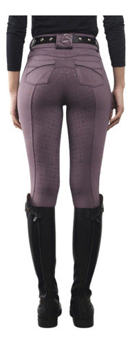 OSX QG Women's Riding Breeches with Fullgrip and Lycra Cuffs 12