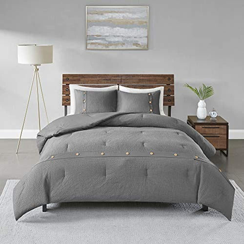 Madison Park Cozy Cotton Comforter Set, Mo Design 0