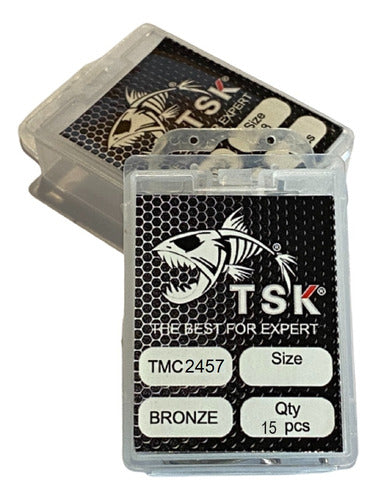 TSK TMC2457 Scud, Pupa, Nymphs, and Worms Fly Tying Hooks 2