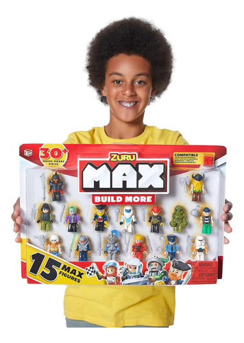 ZURU Max Build Blocks Set of 15 Figures 2