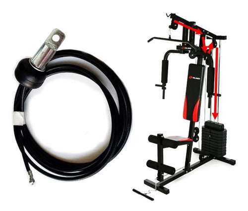 Service Gym Steel Cable for Multigym | Unit 0