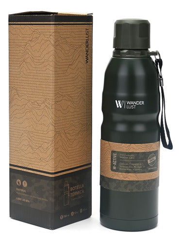 Wanderlust Thermal Bottle 750ml Stainless Steel Double Layer 2