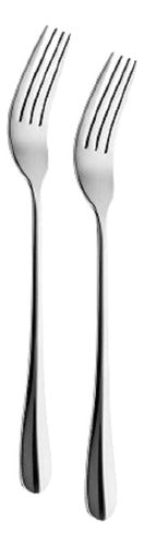 Kremer New York Silver Table Fork Set X 6 - 20.5 Cm 0