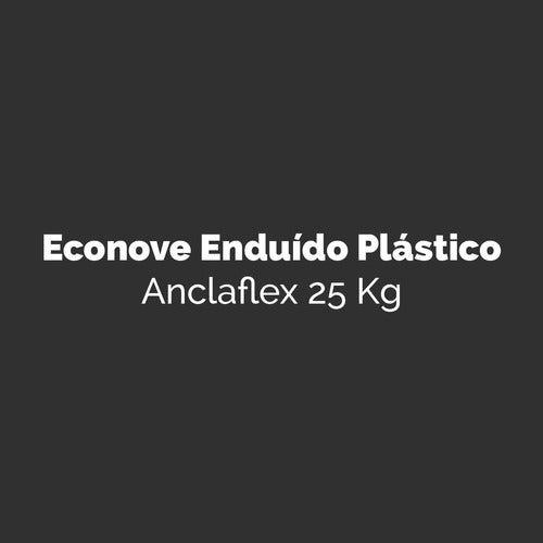 Enduído Plástico Econove Anclaflex 25 Kg 1