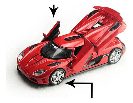 Koenigsegg Diecast Modelo 1:32 De Deportes Regalos De Coche 1