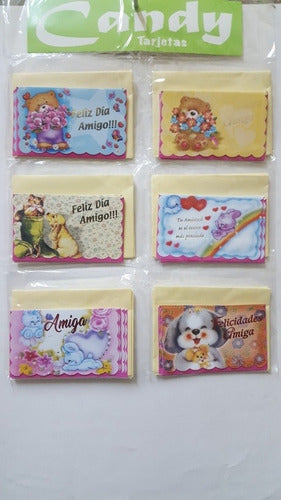 Mini Candy Friendship Day Friendship Cards Gift Set 1