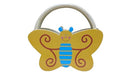 Wooden Tambourine, Butterfly Kids Instrument Animals 0
