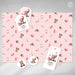 Kit Imprimible Osito Acuarela Rosa Baby Shower Tukit 2