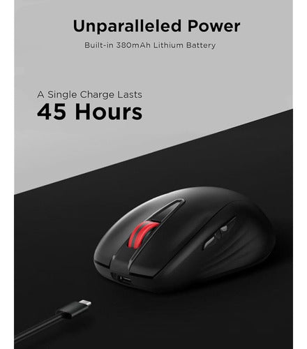 Lenovo Usb-C Rechargeable Silent Mouse (WL500) - Silent Buttons 2