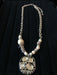 Elegant Necklace with Rhinestones and Beads x 12 0