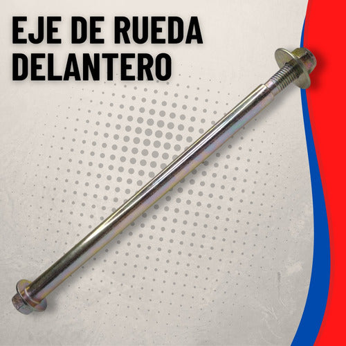 Eje Rueda Delantera Para Moto Yamaha Ybr 125 Tuamoto 3