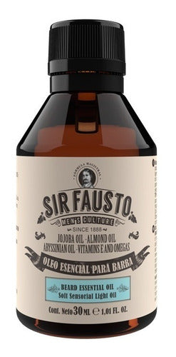 Sir Fausto Oleo Barba Aceite Barbería Barba Peluquería Barbero 2