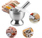 Don Alberto Stainless Steel Mortar and Pestle 0