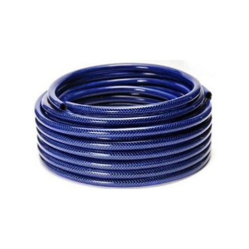 Generic Blue Braided Reinforced Irrigation Hose 1/2 x 15m 0