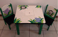 Personalized Wooden Children's Table and Chairs with Character Designs 35