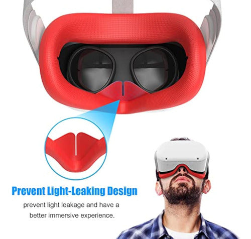 AMVR - Replacement Facial Cushion for Oculus Quest 2 1