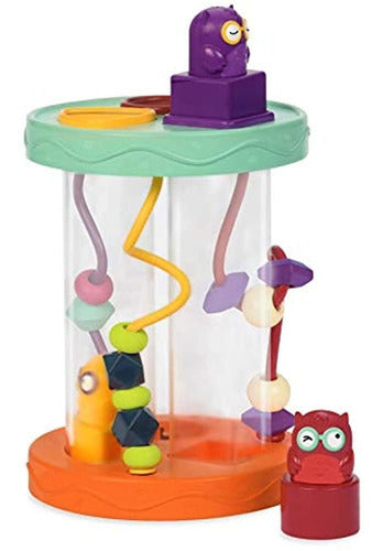 B. Toys by Battat Hooty Hoo Shape Sorter - Fun Sound Sorting Toy with 3 Owls 1