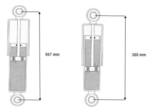 Fric Rot Amortiguadores Traseros Fric Rot Mercedes Benz Sprinter 411 1