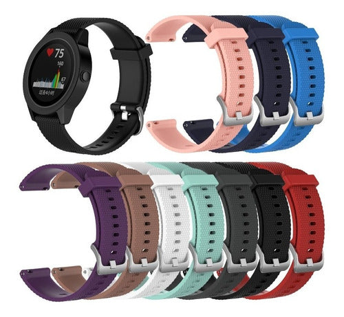 Samsung Galaxy Watch 4/4 Classic Silicone Strap in Various Colors 2